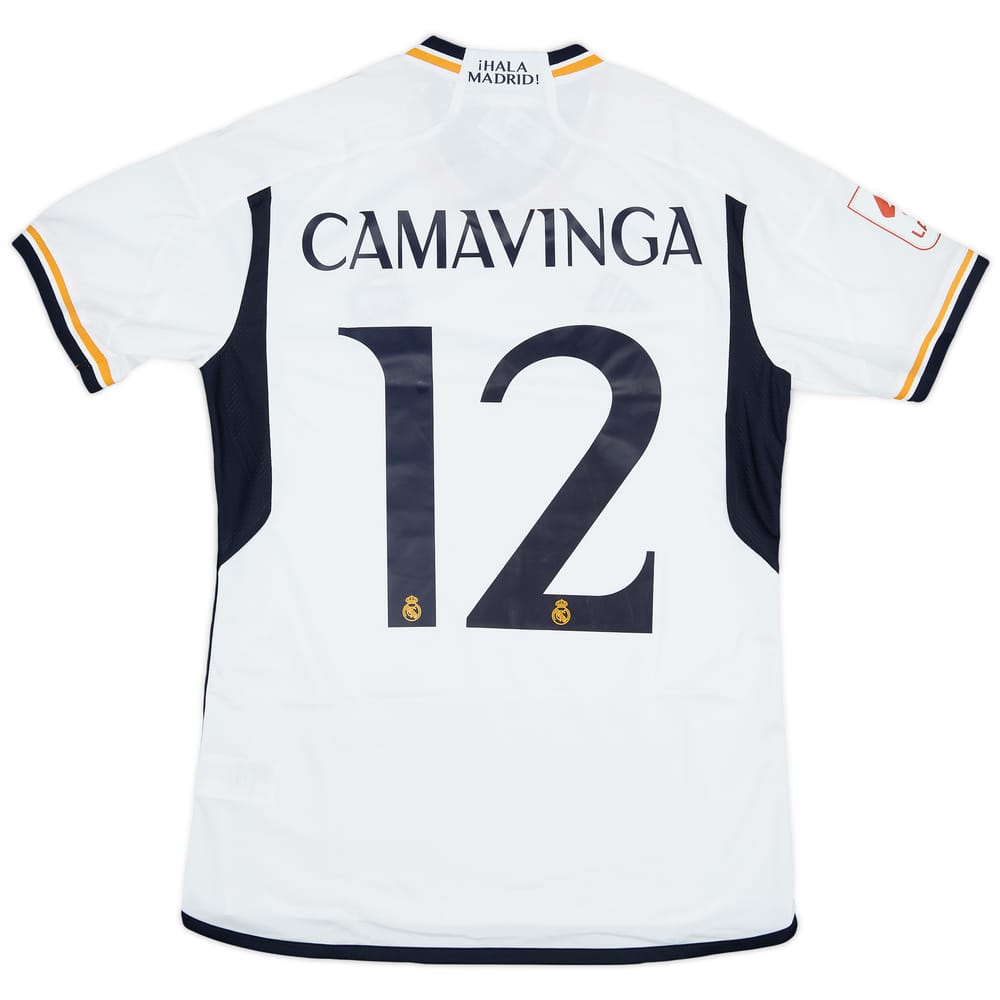 2023-24 Real Madrid Home Shirt Camavinga #12 (M)