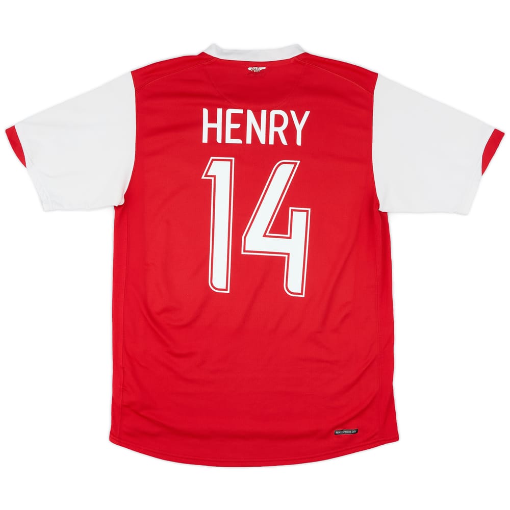 2006-08 Arsenal Home Shirt Henry #14 - 5/10 - (XL)
