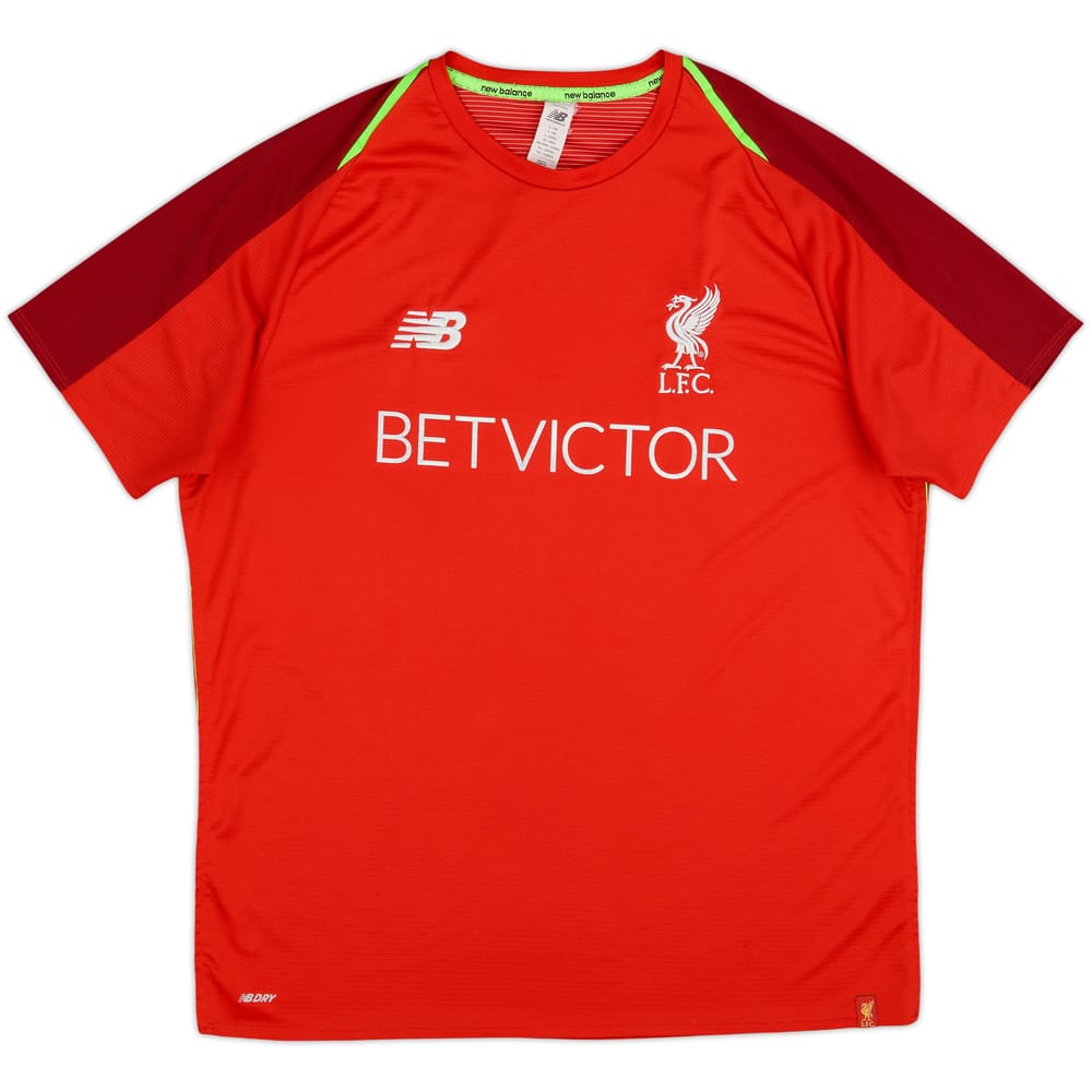 2018-19 Liverpool New Balance Training Shirt - 8/10 - (L)