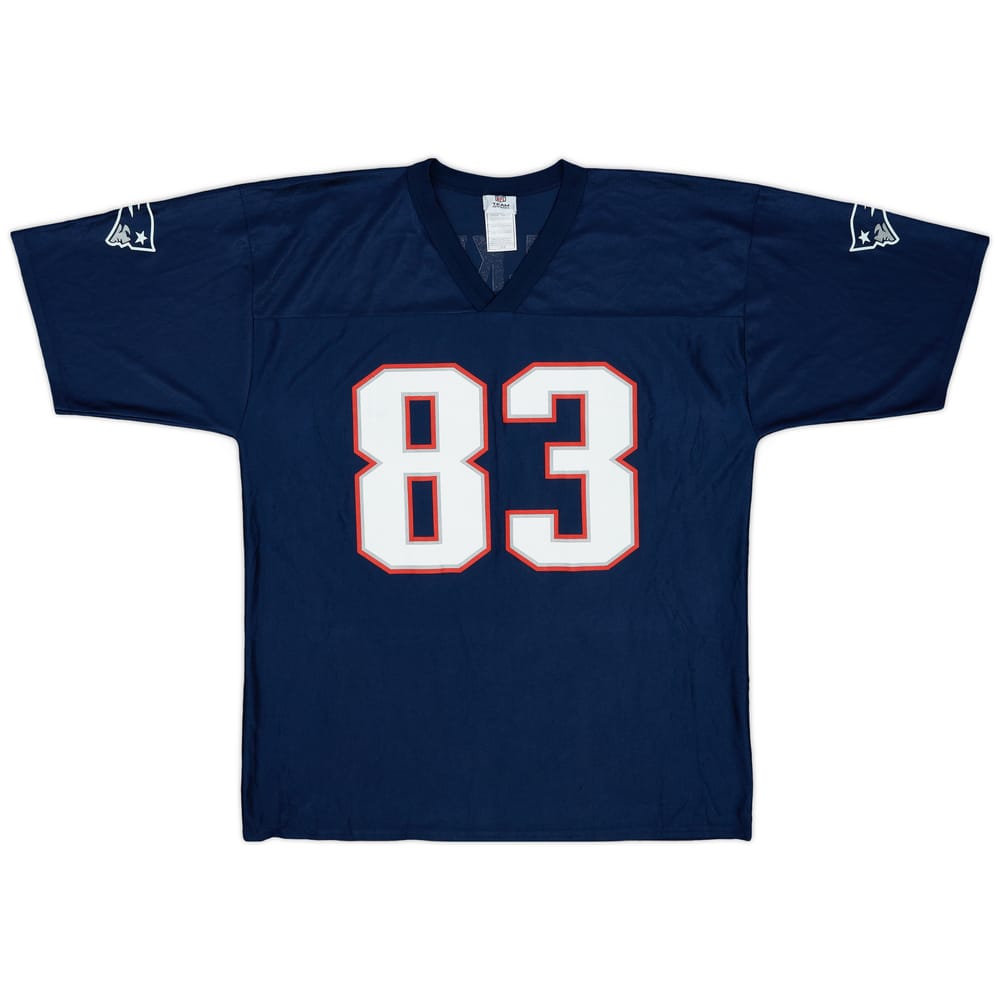 2008-11 New England Patriots Welker #83 NFL Replica Home Jersey - 7/10 - (L)