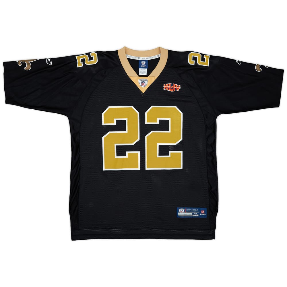 2010 New Orleans Saints Porter #22 Reebok On Field Home Jersey - 9/10 - (XL)