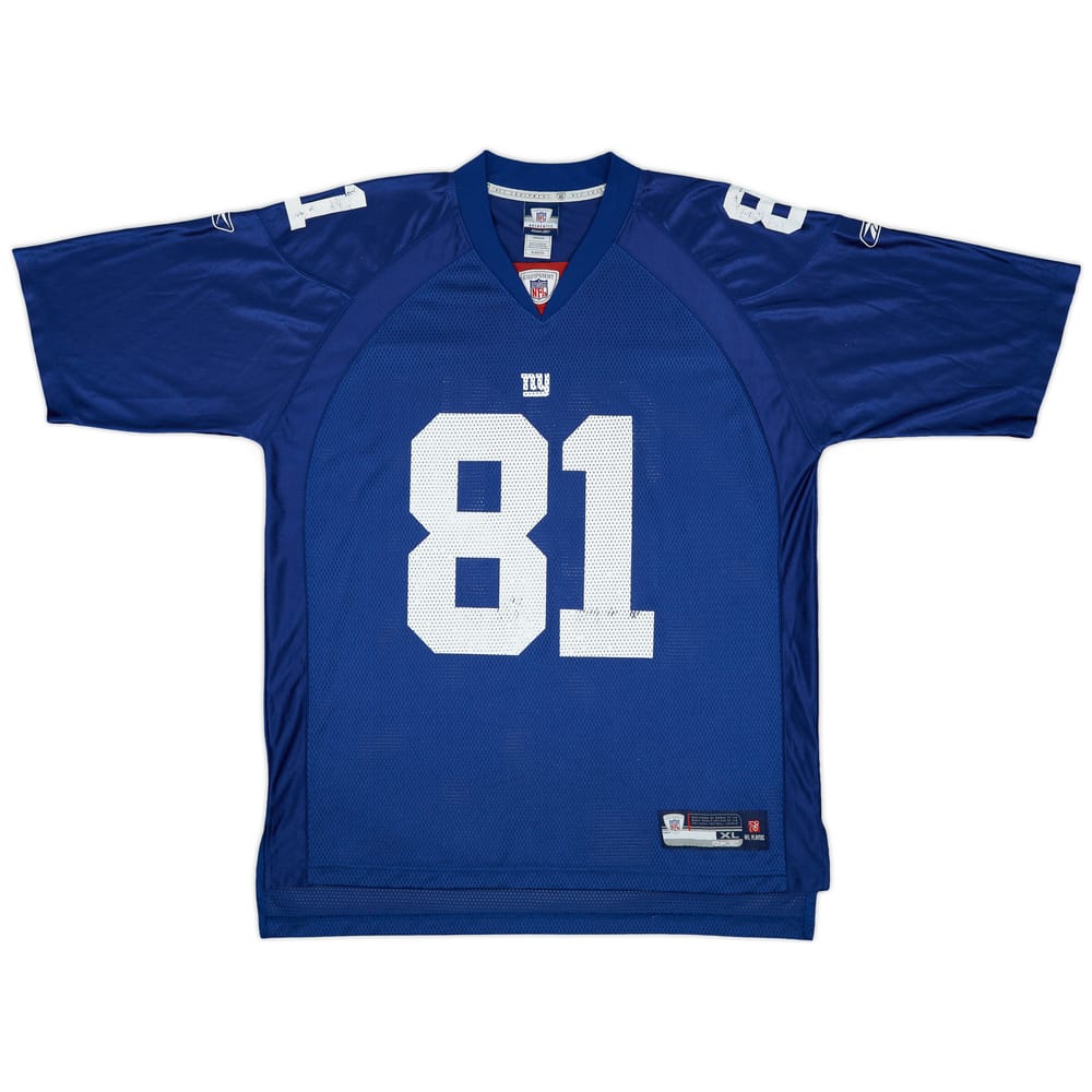 2007 New York Giants Toomer #81 Reebok On Field Home Jersey - 6/10 - (XL)