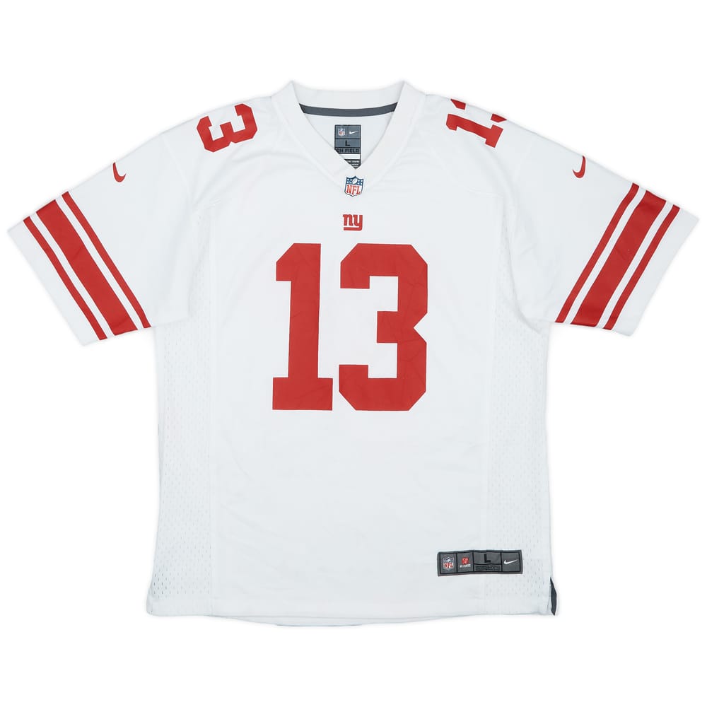 2014-18 New York Giants Beckham Jr #13 Nike Game Away Jersey - 5/10 - (L.Boys)