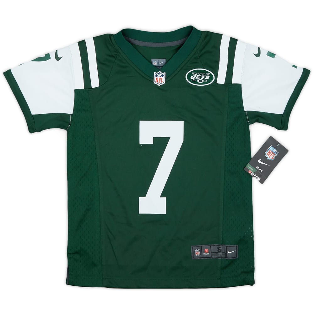 2013-16 New York Jets Smith #7 Nike Game Home Jersey (S.Boys)