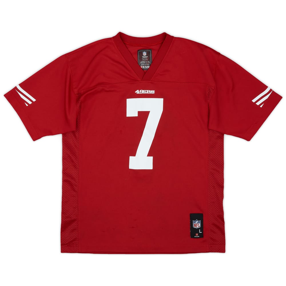 2012-16 San Francisco 49ers Kaepernick #7 NFL Replica Home Jersey - 6/10 - (L.Boys)