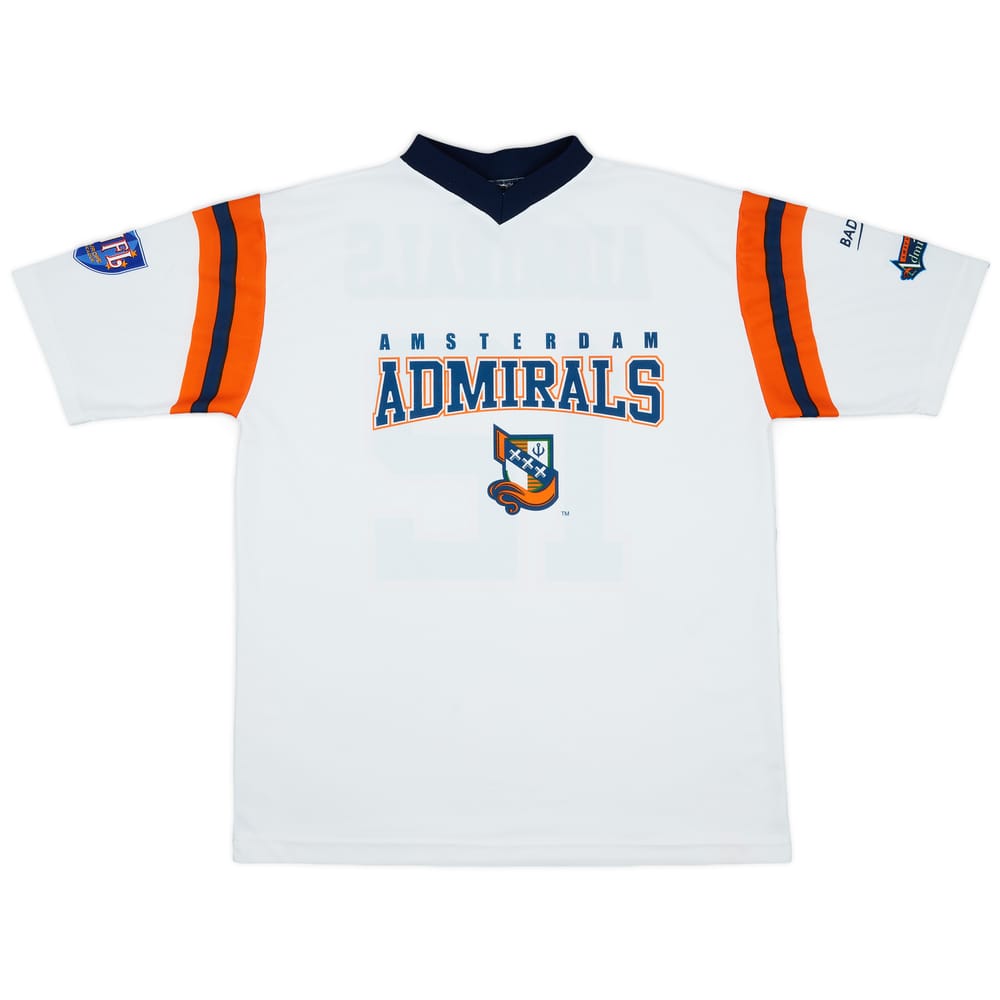 2000 Amsterdam Admirals #12 Badge Tee - 8/10 - (XL)