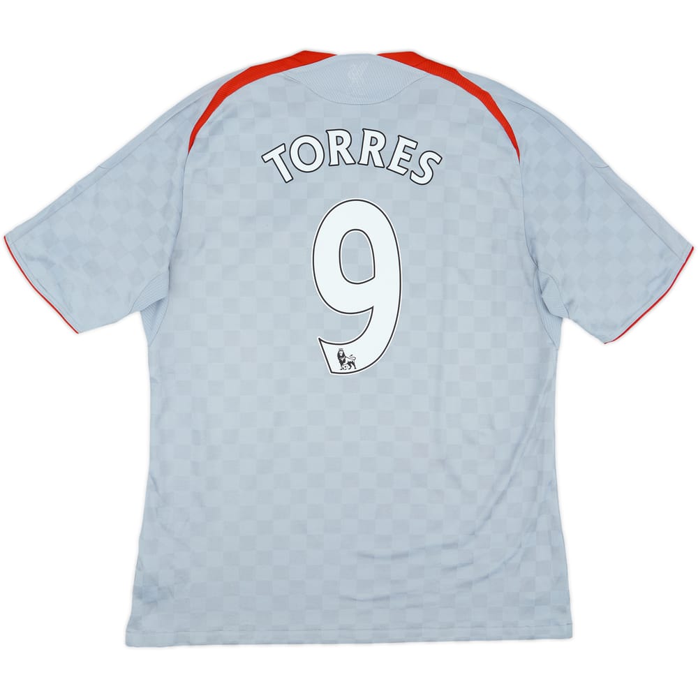 2008-09 Liverpool Away Shirt Torres #9 - 5/10 - (L)