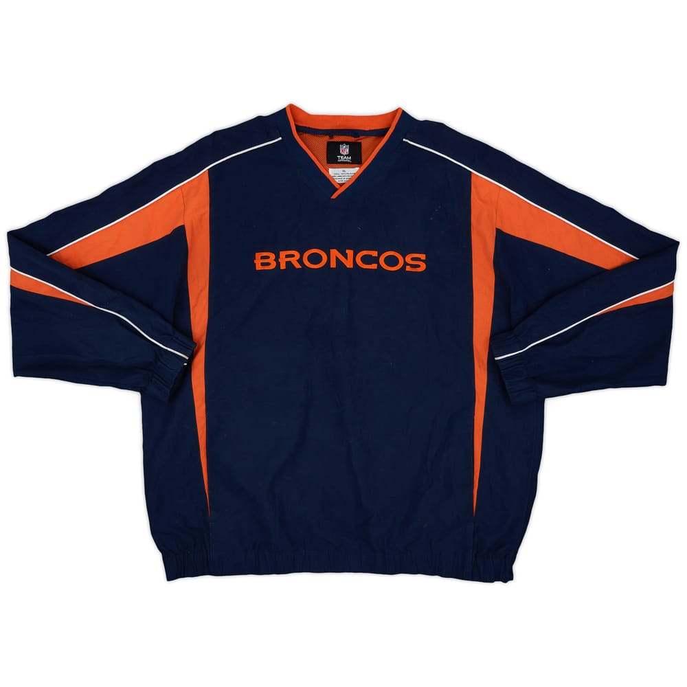 2009 Denver Broncos NFL Pullover Windbreaker Jacket - 7/10 - (XL)