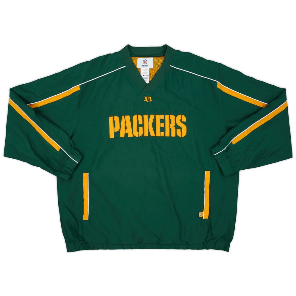 2008 Green Bay Packers NFL Pullover Windbreaker Jacket - 9/10 - (XL)