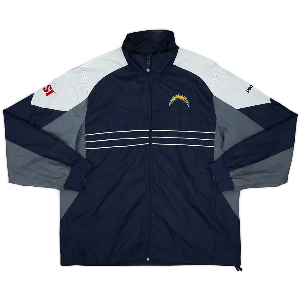 2008-11 San Diego Chargers Reebok Rain Jacket - 6/10 - (L)
