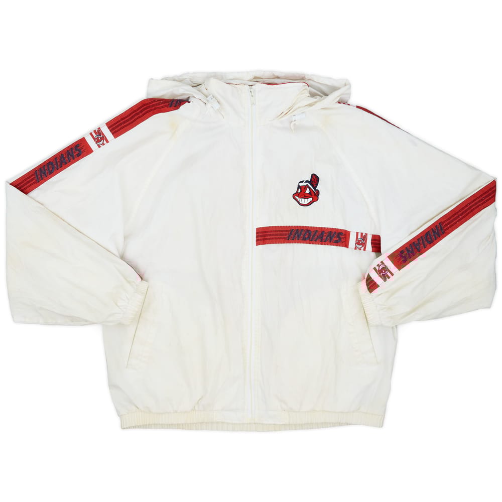 1990s Cleveland Indians Pro Player Windbreaker Jacket - 6/10 - (M)