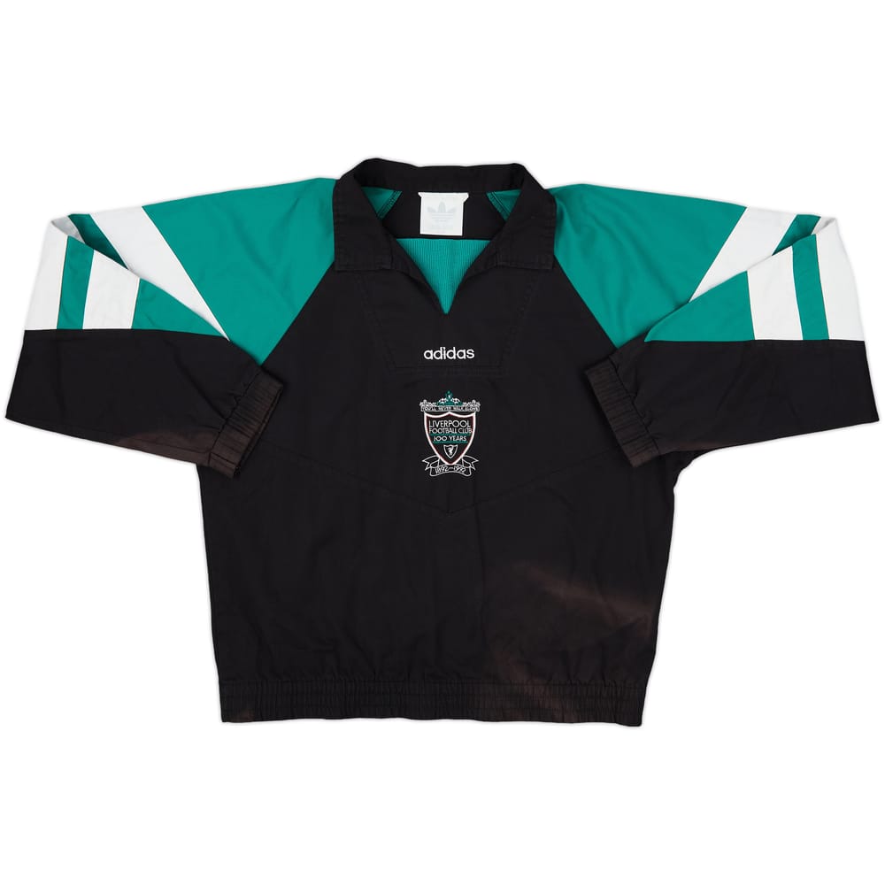 1995-96 Liverpool adidas Drill Top - 6/10 - (M)