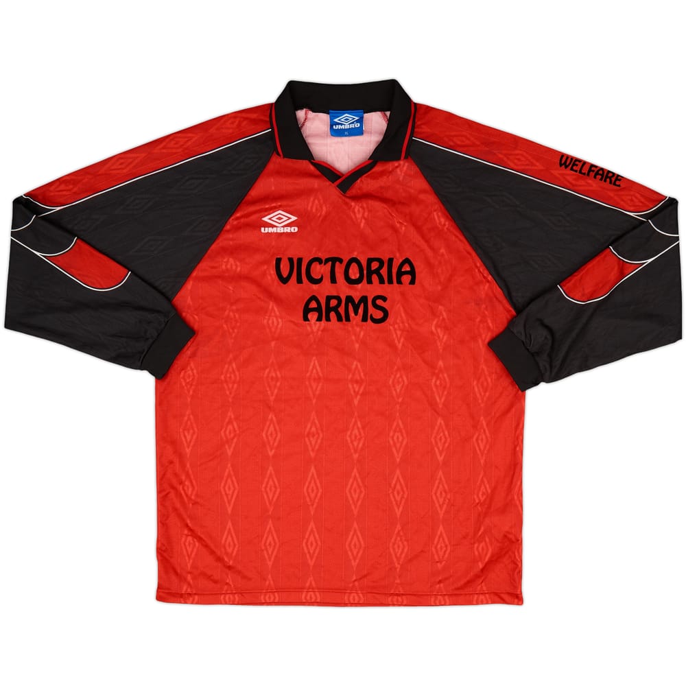 1990s Umbro Template L/S Shirt #5 - 8/10 - (XL)