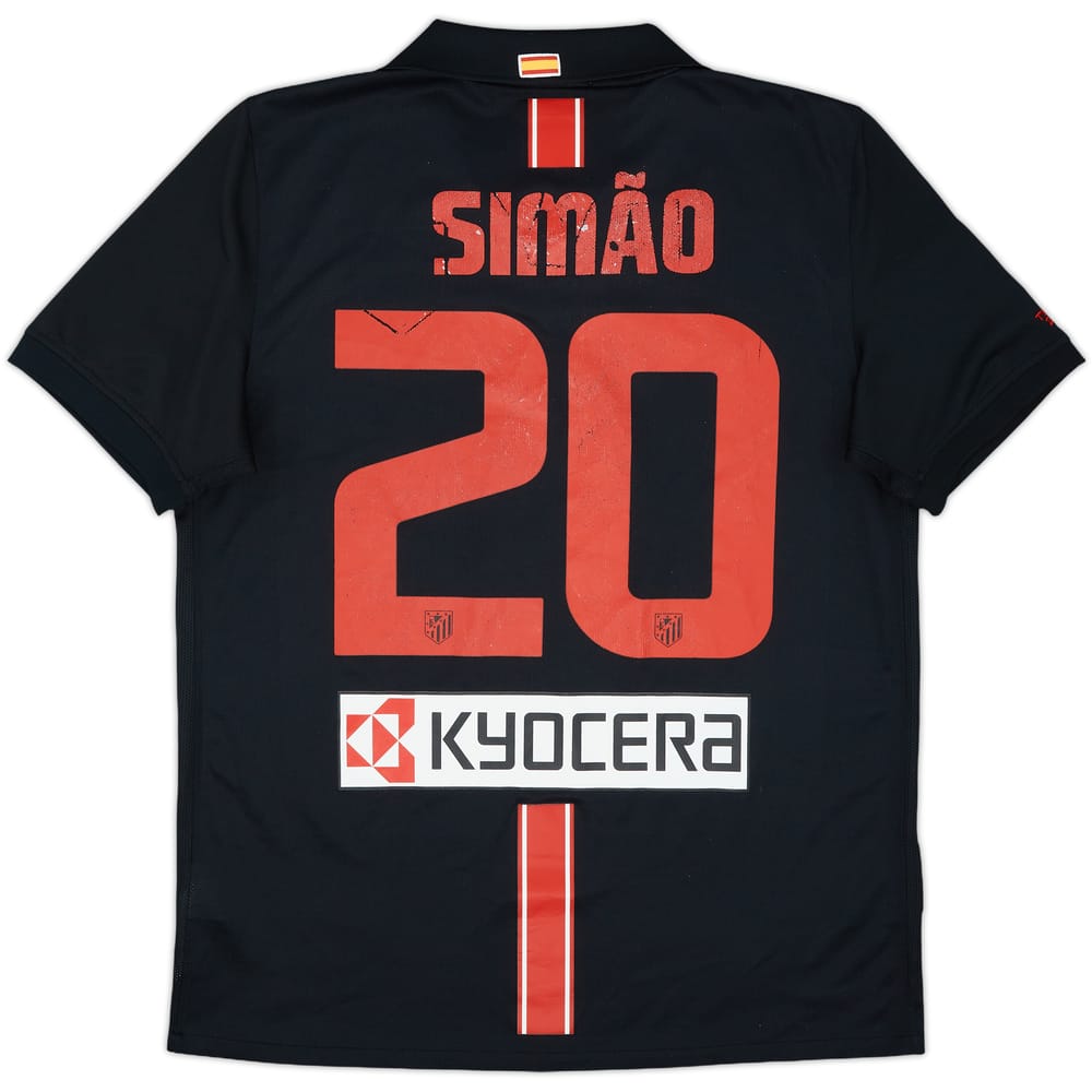 2009-10 Atletico Madrid Away Shirt Simao #20 - 5/10 - (M)