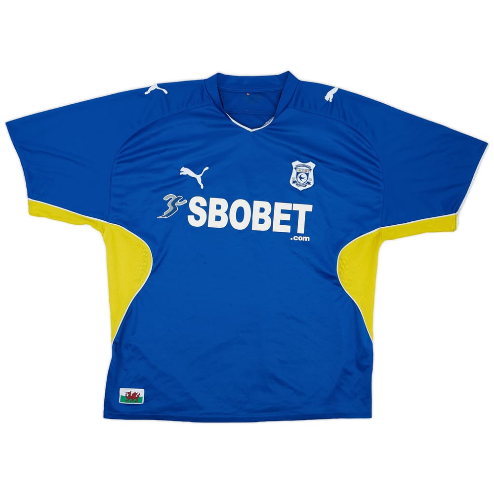 2009-10 Cardiff Home Shirt - 7/10 - (L)