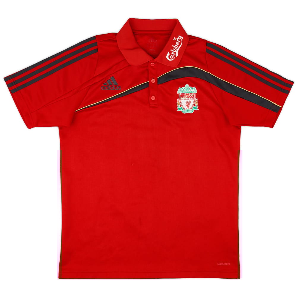 2006-07 Liverpool addias Polo Shirt - 8/10 - (M)