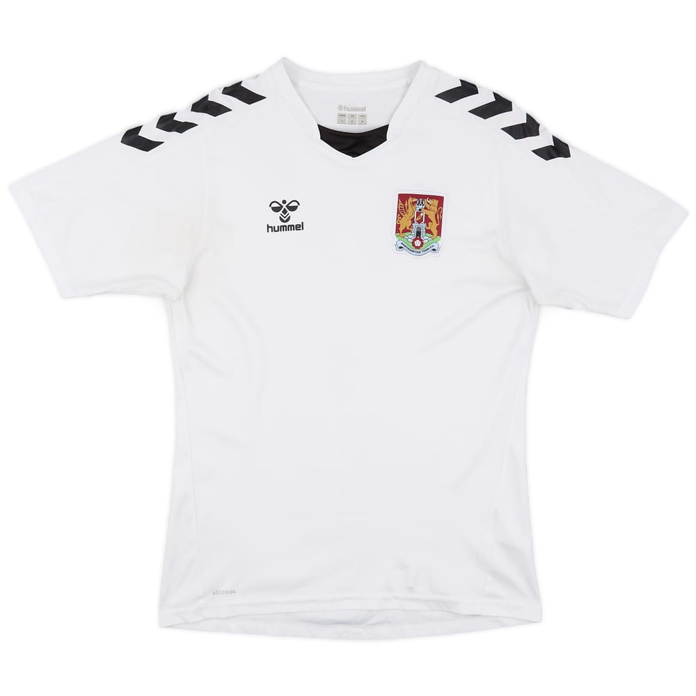 2021-22 Northampton Town Hummel Training Shirt - 8/10 - (S)
