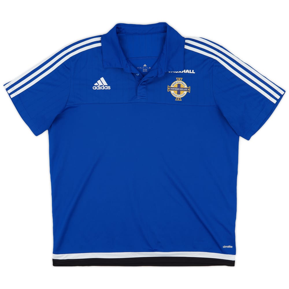 2015-16 Northern Ireland adidas Polo Shirt - 9/10 - (XL)