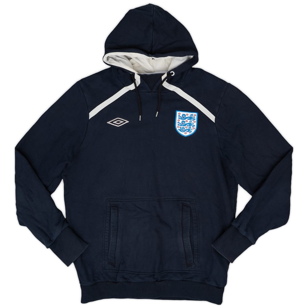 2010-11 England Umbro Hooded Top - 8/10 - (L)