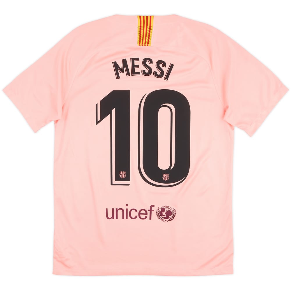 2018-19 Barcelona Third Shirt Messi #10 - 8/10 - (M)