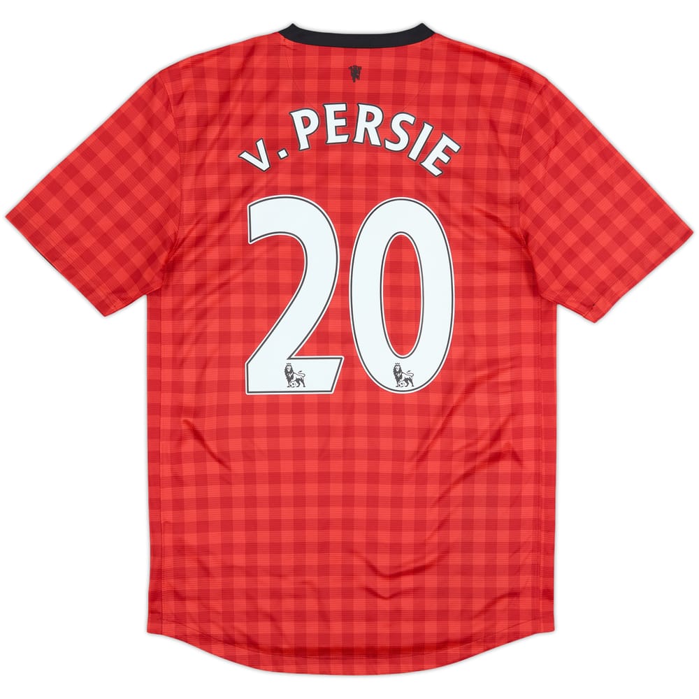 2012-13 Manchester United Home Shirt V.Persie #20 - 6/10 - (S)