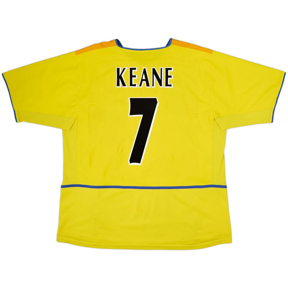 2002-03 Leeds United Away Shirt Keane #7 - 7/10 - (XL)