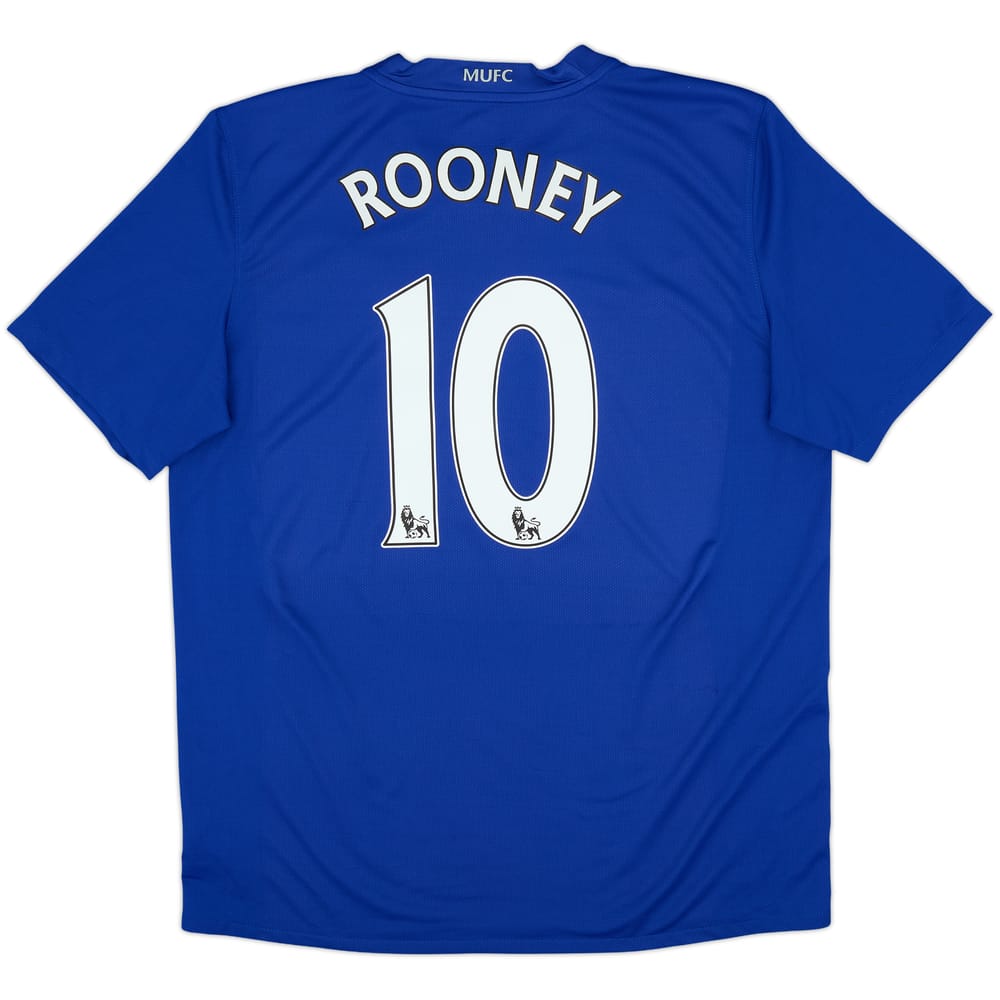 2008-09 Manchester United Third Shirt Rooney #10 - 8/10 - (L)