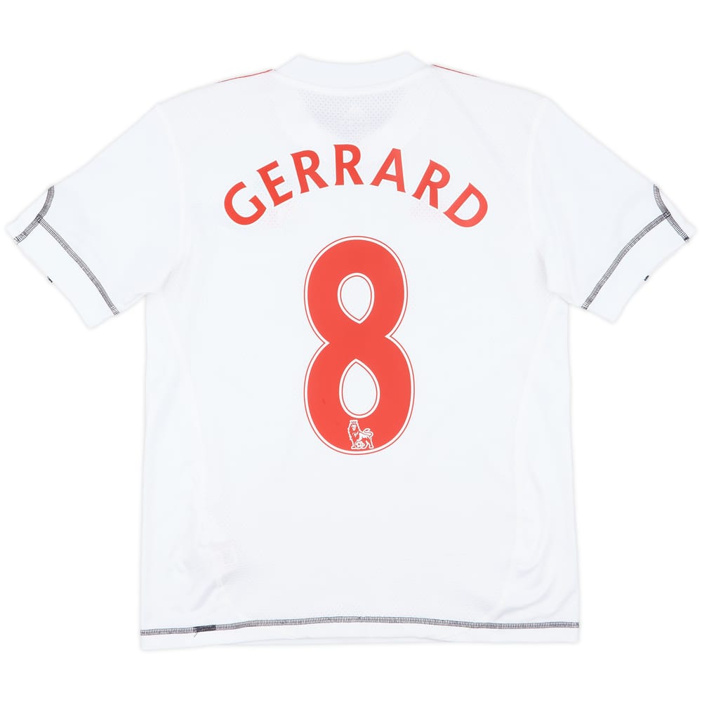 2009-10 Liverpool Third Shirt Gerrard #8 - 8/10 - (M.Boys)