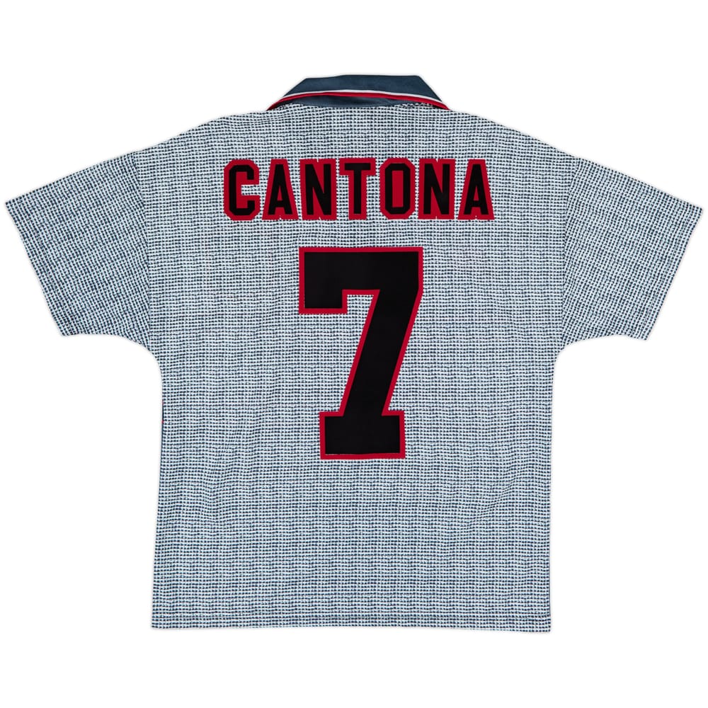 1995-96 Manchester United Away Shirt Cantona #7 - 9/10 - (Y)