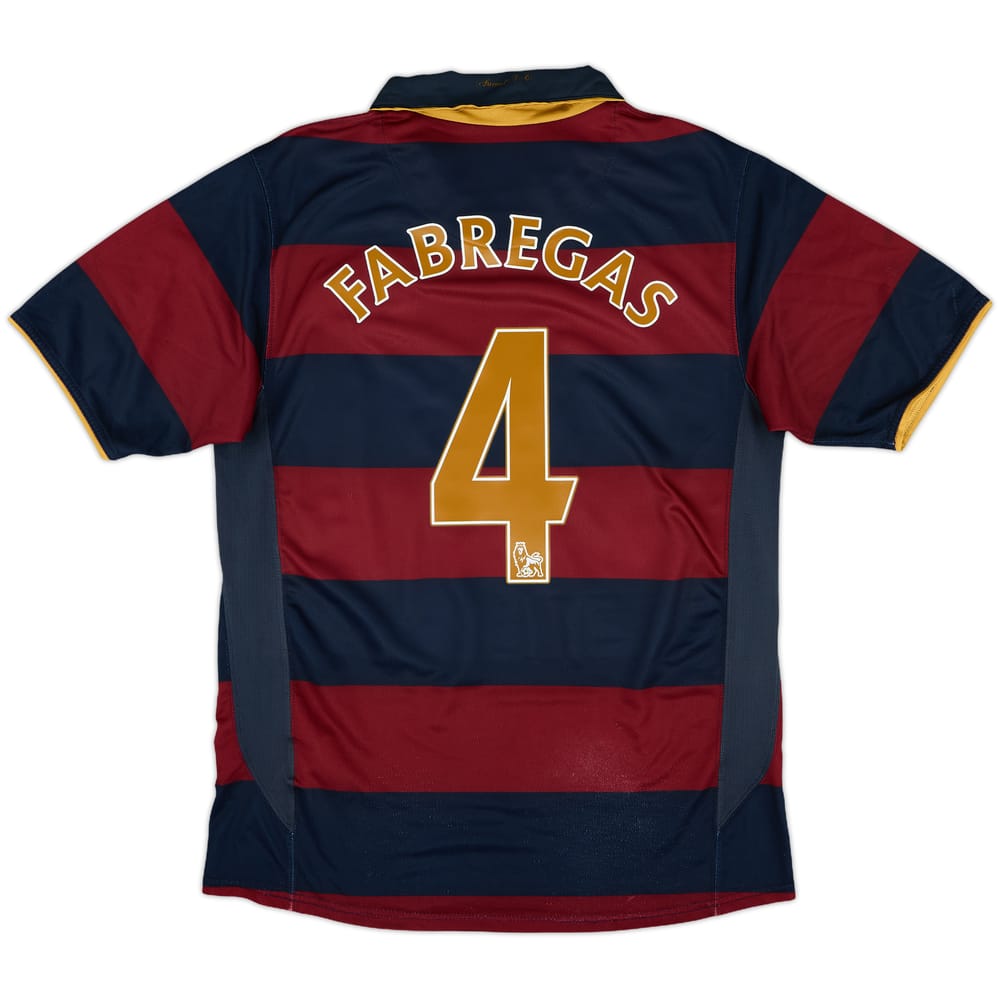 2007-08 Arsenal Third Shirt Fabregas #4 - 6/10 - (M)