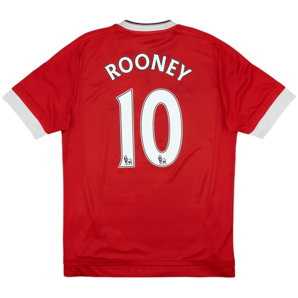 2015-16 Manchester United Home Shirt Rooney #10 - 5/10 - (M)