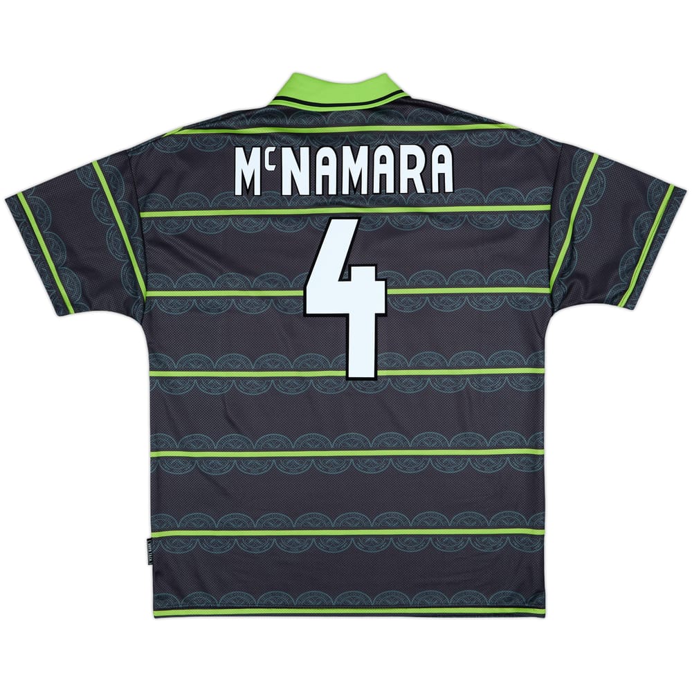 1998-99 Celtic Away Shirt McNamara #4 - 10/10 - (XL)