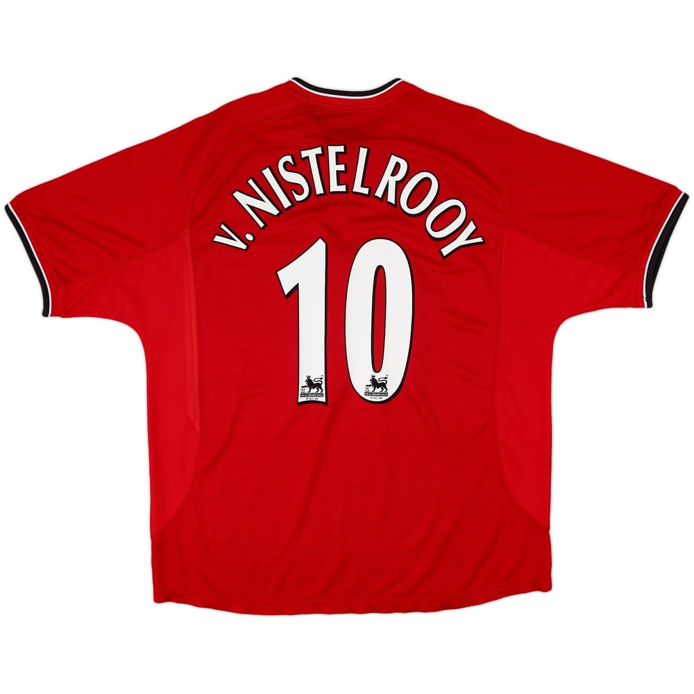 2000-02 Manchester United Home Shirt V.Nistelrooy #10 - 5/10 - (XXL)