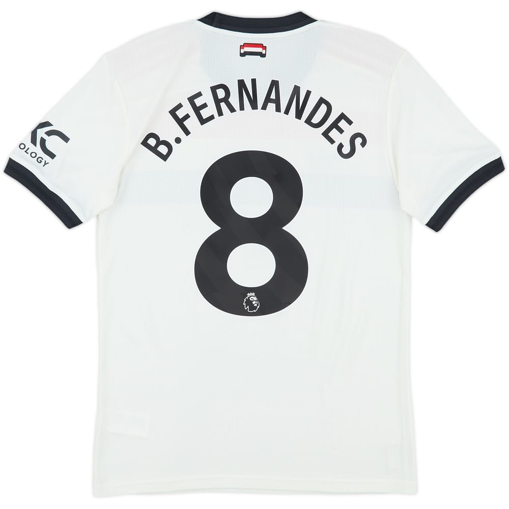 2024-25 Manchester United Authentic Third Shirt B.Fernandes #8 - 9/10 - (M)