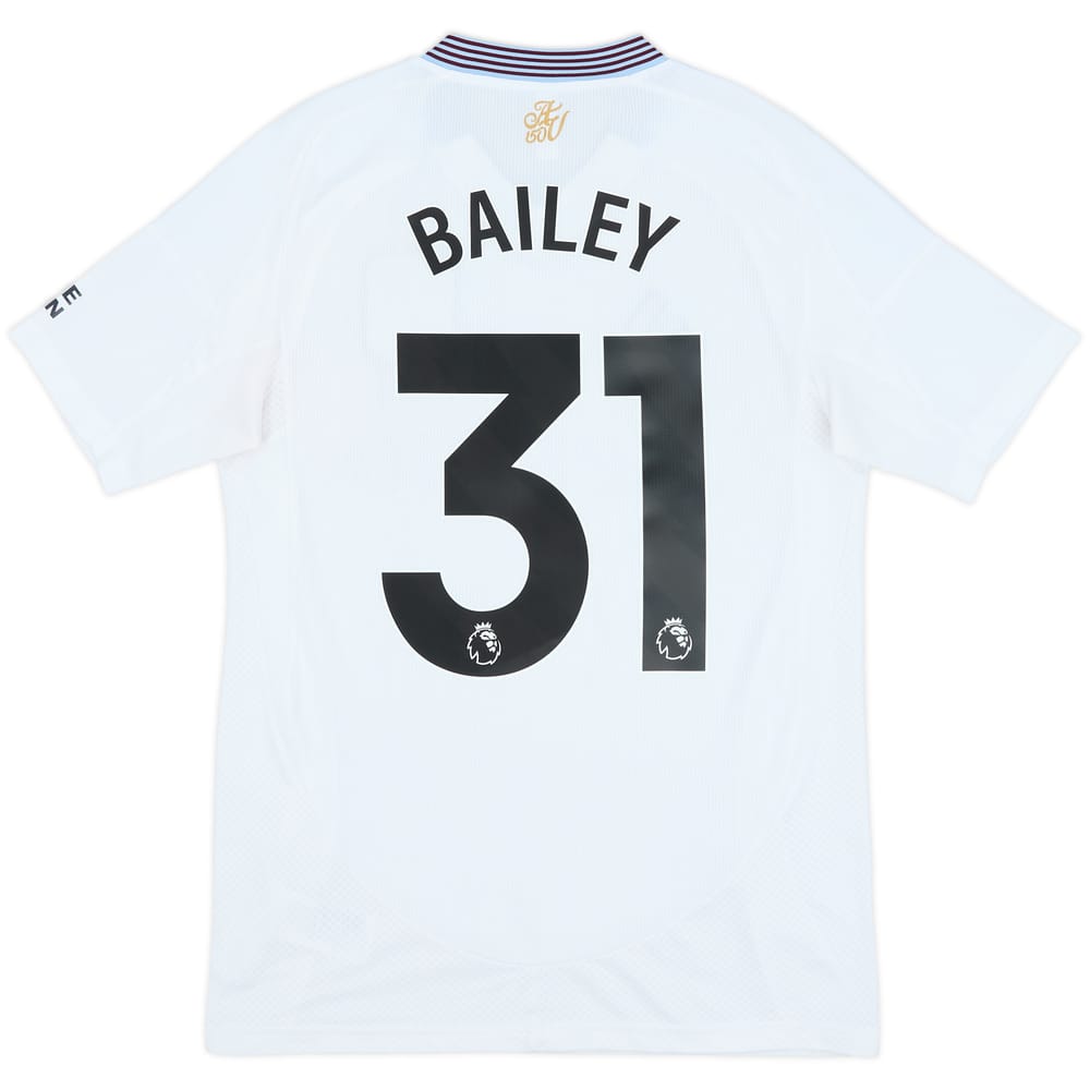 2024-25 Aston Villa Away Shirt Bailey #31 - 10/10 - (S)