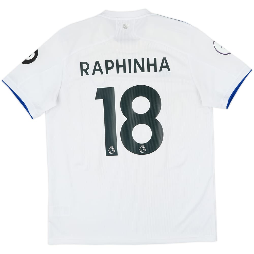 2020-21 Leeds United Home Shirt Raphinha #18 - 8/10 - (L)