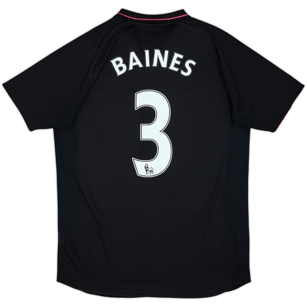 2009-10 Everton Away Shirt Baines #3 - 9/10 - (M)