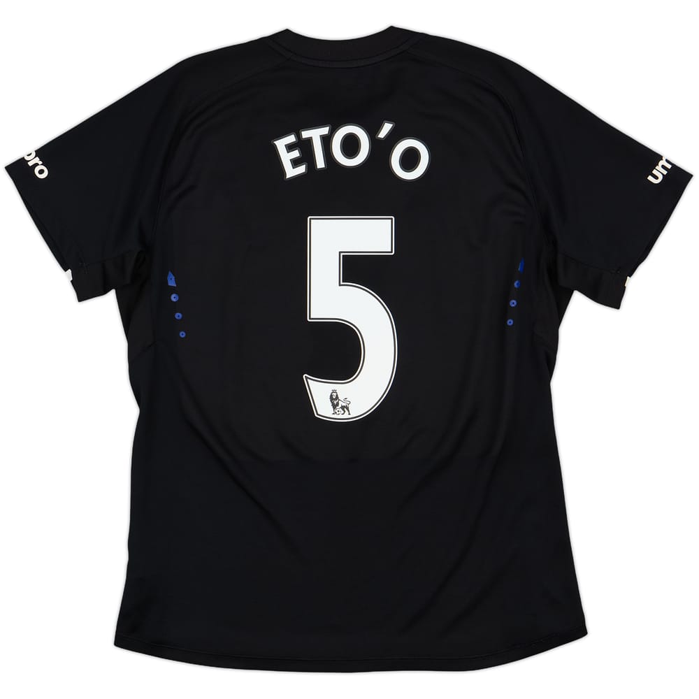 2014-15 Everton Away Shirt Eto'o #5 - 8/10 - (M)