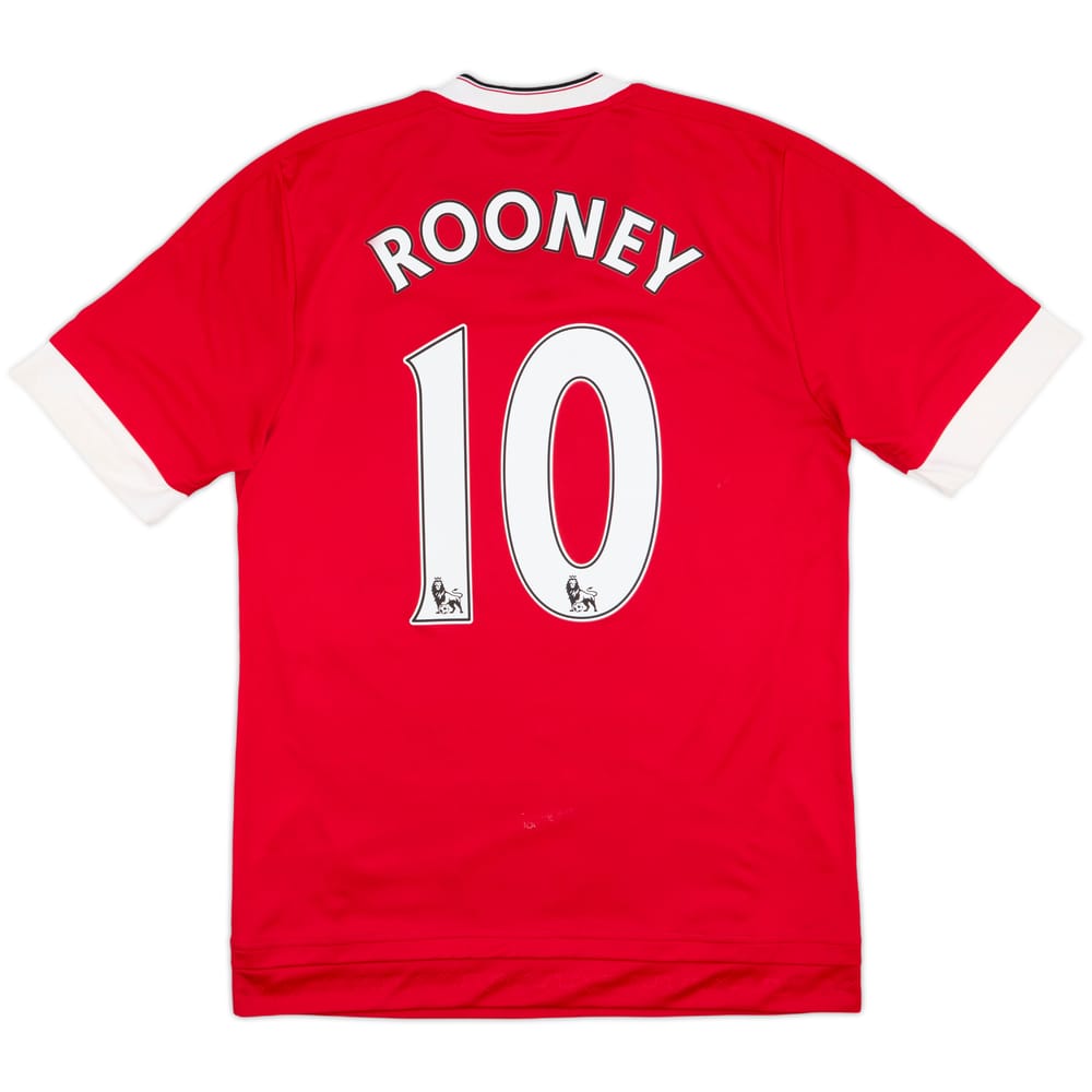 2015-16 Manchester United Home Shirt Rooney #10 - 6/10 - (S)