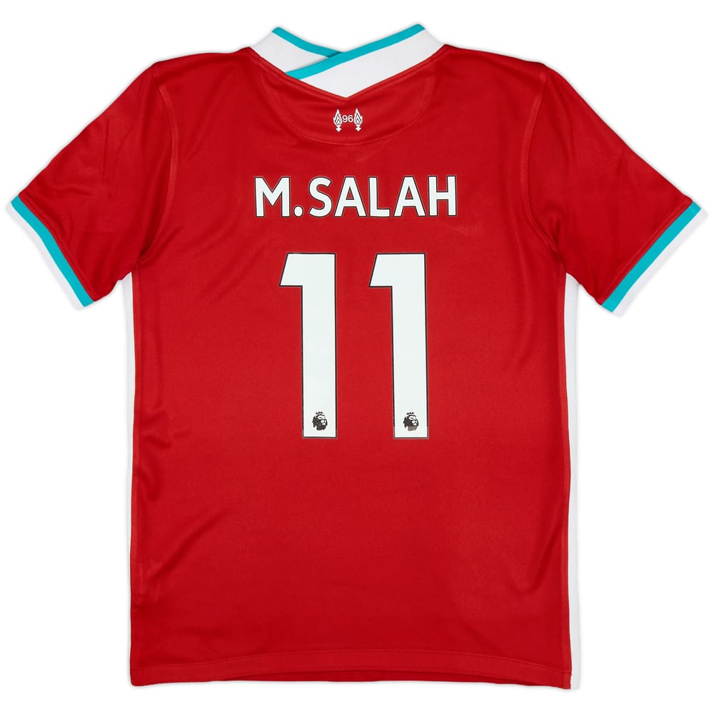2020-21 Liverpool Home Shirt M.Salah #11 - 7/10 - (M.Boys)
