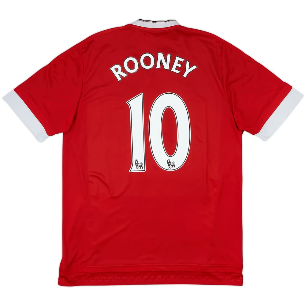 2015-16 Manchester United Home Shirt Rooney #10 - 5/10 - (L)