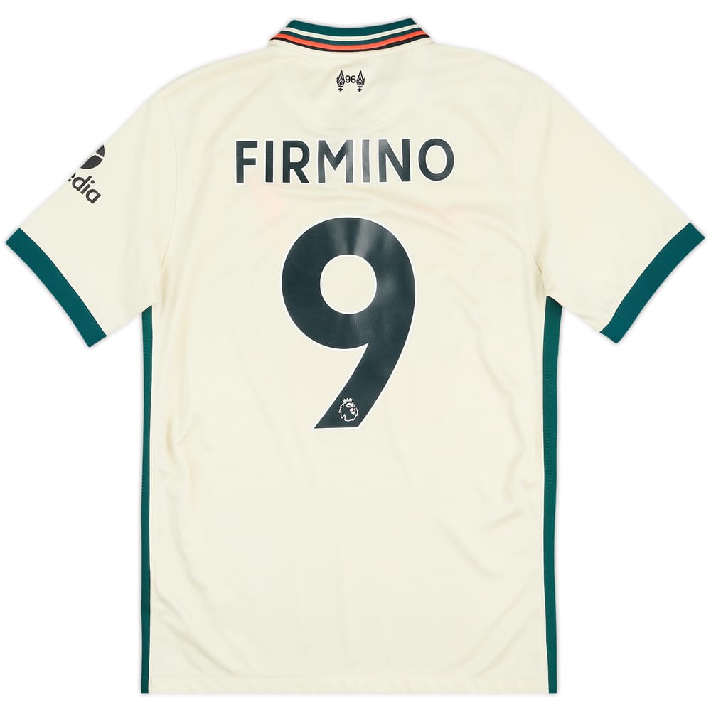 2021-22 Liverpool Away Shirt Firmino #9 - 9/10 - (S)