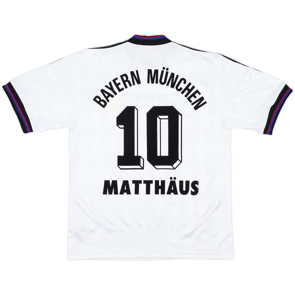 1996-98 Bayern Munich Away Shirt Matthaus #10 - 9/10 - (Y)