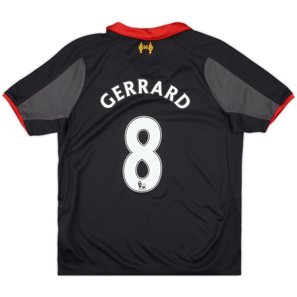 2014-15 Liverpool Third Shirt Gerrard #8 - 8/10 - (S.Boys)