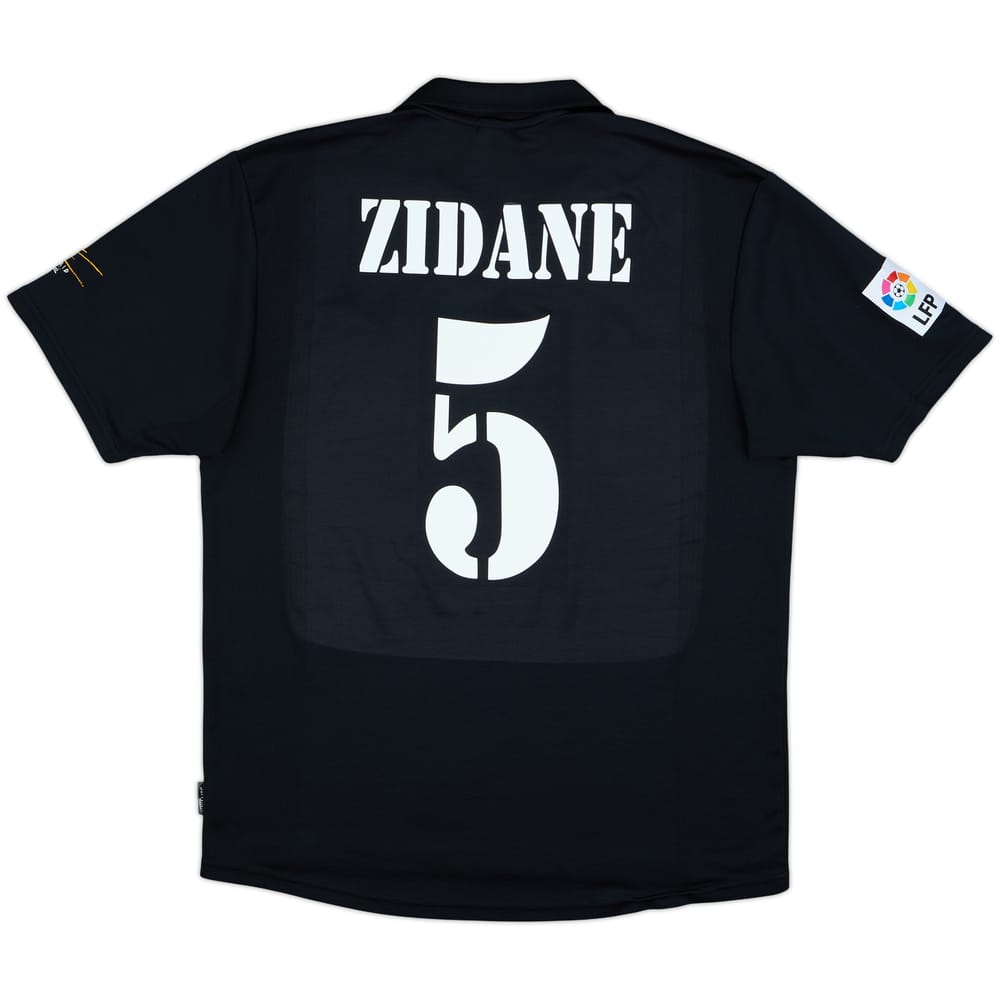 2001 Real Madrid Away Shirt Zidane #5 - 8/10 - (L)