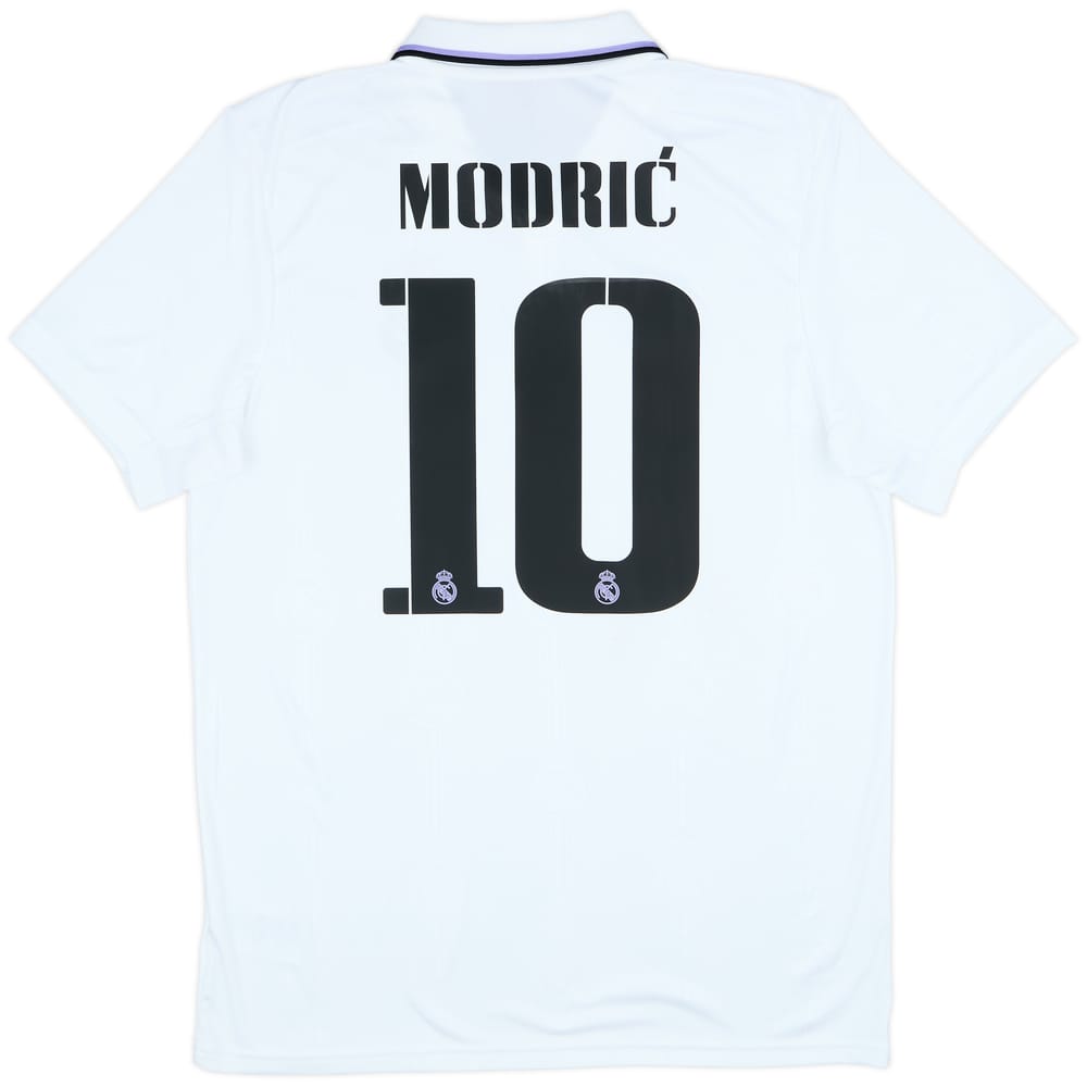 2022-23 Real Madrid Home Shirt Modric #10 - 7/10 - (L)