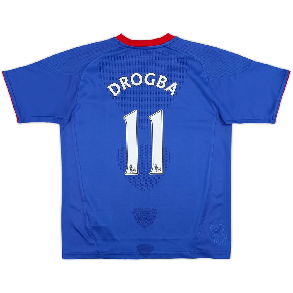 2010-11 Chelsea Home Shirt Drogba #11 - 8/10 - (S.Boys)