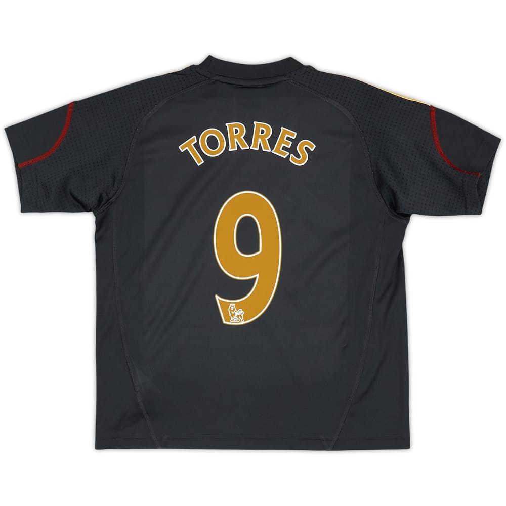 2009-10 Liverpool Away Shirt Torres #9 - 8/10 - (5-6 Years)
