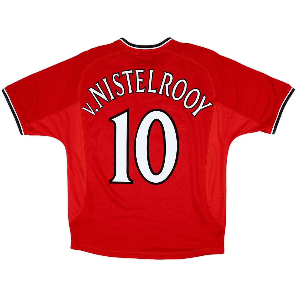 2000-02 Manchester United Home Shirt V.Nistelrooy #10 - 7/10 - (M)