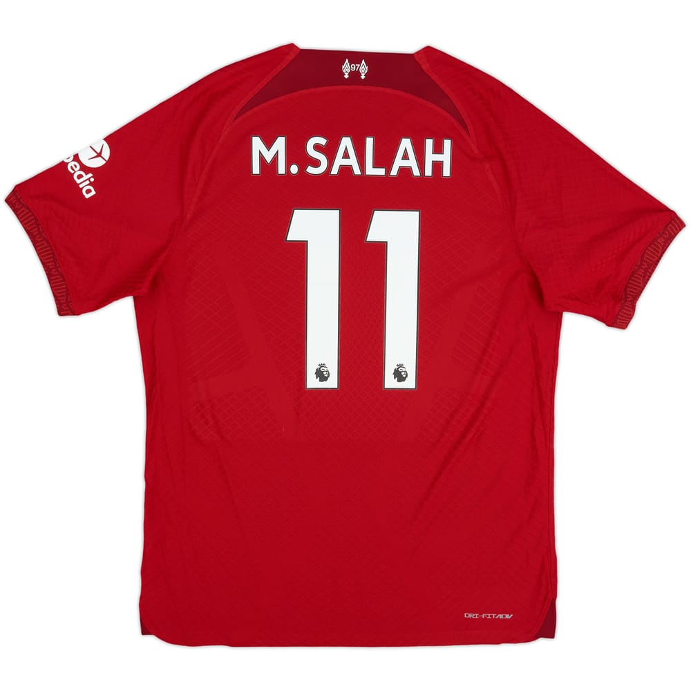 2022-23 Liverpool Authentic Home Shirt M.Salah #11 - 8/10 - (L)